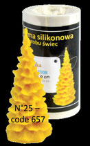 Moule à bougies Noël - Sapin
