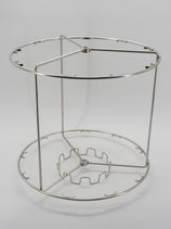 Cage radiaire 9 demi-cadres en inox Quarti