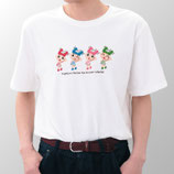 クルーネック　スーちゃんTシャツ　ホワイト