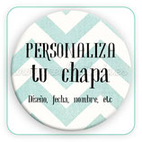 CHAPA PERSONALIZADA