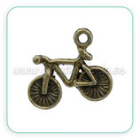 Charm TRANSPORTES -  bicileta mini bronce viejo  CHAOOO-C13459 (4 unidades)