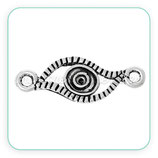 Conector Espiritual 1 - 001- metal ojo contra el mal de ojo CON-C45655 (10 unidades)