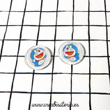 Cabuchón años 80  Doraemon - 2unid