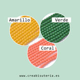Abalorios cristal esmerilado mini 2,5mm - tira de  150 unidades por tira