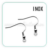 INOX - Ganchos Hippies RAC5050 (30 pares)