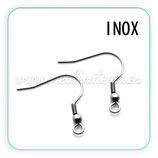 INOX - Ganchos Hippies RAC5050 (30 pares)