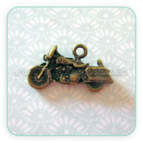 Charm TRANSPORTES -  moto Harley bronce viejo  CHAOOO-R12913 (4 unidades)