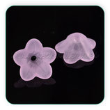 FLORLUCIT 25 -Flores color rosa claro 13x7mm (30 Unidades)