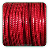 Cordón plastificado rojo ladrillo  3mm (4 metros)