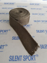 Silent Sport Auspuffband / Hitzeschutzband - Olive / Basalt look 10 Meter