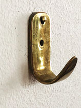 Brass Coat Wall Hooks by Carl Auböck, Set of 2