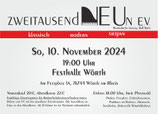 Ticket So, 10. November 2024, Festhalle Wörth