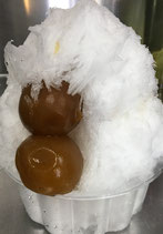 かき氷(手作り梅、抹茶、イチゴ、マンゴ―、レモン、メロン、沖縄ぜんざい