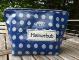 Kulturbeutel "Heinerbub" in Blau