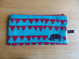 Mäppchen Türkis Nashorn
