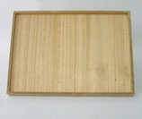 SUPPORT BOIS A4 AVEC UN BORD