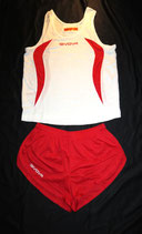 Sportset weiss rot