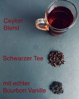Schwarztee Blend mit echter Bourbon Vanille
