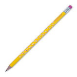 Bleistift gelb mit Tupfer rosa