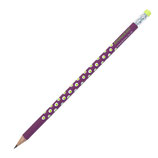 Bleistift lila mit Tupfer grün