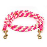 Leine "LACHSPINK & CREME"