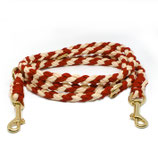 Leine "CREME & ROT"