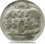 100 Francs Leopold I & II & III Und Albert I Belgien 1954