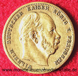 10  Mark Wilhelm I  Preussen  deutsche reich  Div.Jahrgang