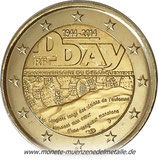 2 Euro Dday  Frankreich  2014