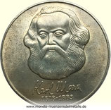 20 Mark Karl Marx Deutschland DDR 1981