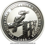 1 Dollar Kookaburra  Australien 1998
