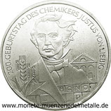 10 Euro 200 Geburtstag Von Justus von Liebig Deutschland 2003