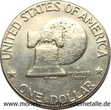 1 Dollar David Eisenhower Freiheits Glocke    USA  1976