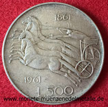 500 Lire Quadriga  1961