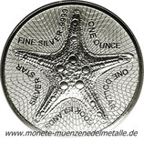 1 Dollar  Silver Star Cook Island  2021