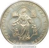 10 Euro 800 Geburtstag Elisabeth Deutschland 2007