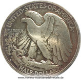 Half Dollar Weißkopfseeadler USA 1936