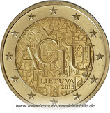 2 Euro Sprache Litauen 2015