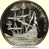 500 Francs Japanische Kriegsschiff Kongo 1991