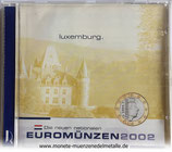 KMS 1 Cent bis 2 Euro Luxemburg 2002