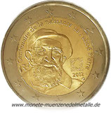 2 Euro Abbe Pierre  Frankreich  2012