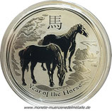 50 Cent Lunar II Australien 1/2 OZ Silber 999 Div. Motiv Div. Jahrgang