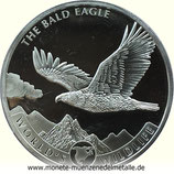 20 Francs Weißkopfseeadler Kongo 2021