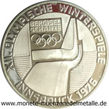 100 Schilling XII Olympische Winterspiele Innsbruck Österreich 1976