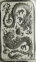 1 Dollar Rechtangular Drache  Australien 2020