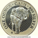 1 Pfund Elefant St. Helena 2021