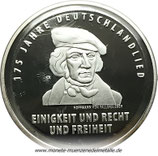 20 Euro 175 Jahre Deutschlandlied Deutschland 2016