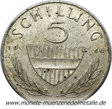 5 Schilling Reiter Österreich Div. Jahrgang.