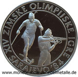 500 Dinar Biathlon  1983  Serbien - Jugoslawien