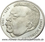 5 Mark Friedrich Ebert Deutschland 1975